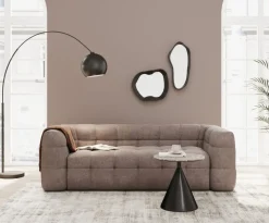 Sidobord Rita - Svart, Ø50cm - KARE Design