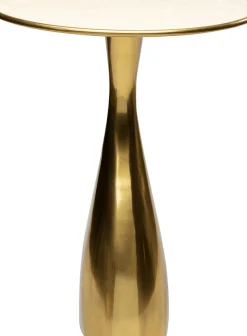 Sidobord Spacey - Guld, Ø36cm - KARE Design