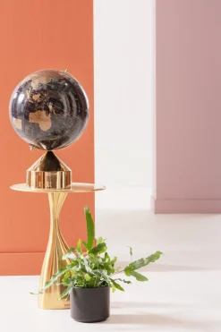 Sidobord Spacey - Guld, Ø36cm - KARE Design