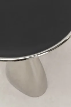 Sidobord Spacey - Silver, Ø36cm - KARE Design
