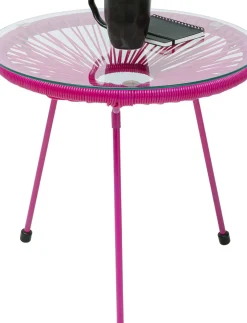 Sidobord Trädgård Acapulco Mono - Rosa - KARE Design