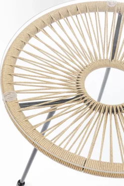 Sidobord Trädgård Acapulco - Natur Ø50cm - KARE Design