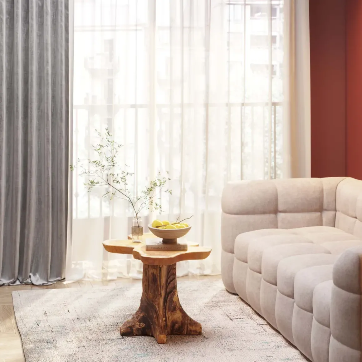 Sidobord Tree Small Nature - KARE Design