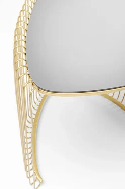 Sidobord Wire Triangle - Guld, 2-set - KARE Design