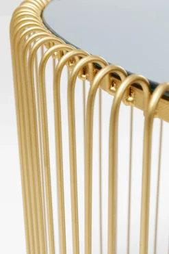 Sidobord Wire Triangle - Guld, 2-set - KARE Design