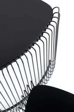 Sidobord Wire Triangle - Svart, 2-set - KARE Design