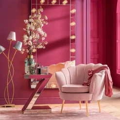 Sidobord Z Luxury - Champangefärgat Spegelglas - KARE Design