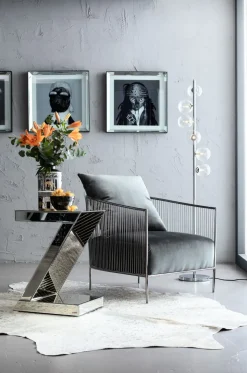 Sidobord Z Luxury - Spegelglas - KARE Design