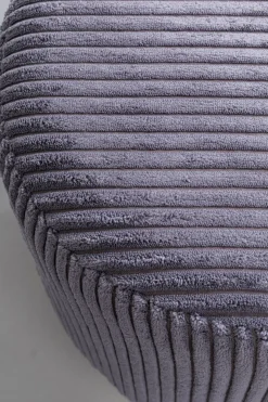 Sittpuff Cherry - Grå/Mässing, Ø35cm - KARE Design