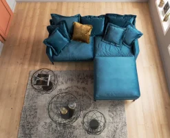 Sittpuff Lullaby Blågrön - KARE Design