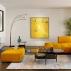 Sittpuff - Modul Belami - Amber sammet - KARE Design