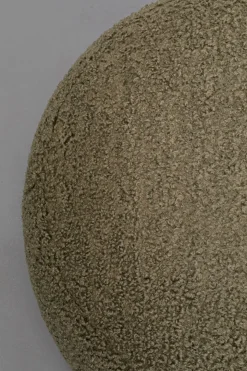 Sittpuff Pebble - Boucle, Oliv, 81cm - KARE Design