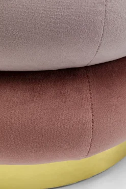 Sittpuff Sandwich - Sammet Puderrosa - KARE Design