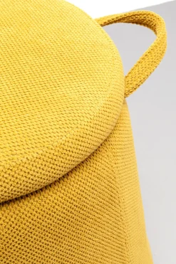 Sittpuff Thimble - Gul Ø51cm - KARE Design