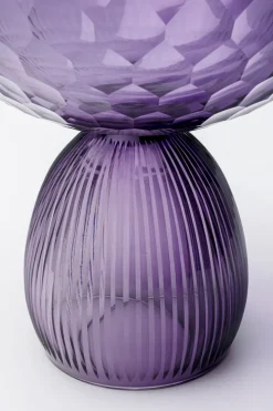 Skål Duetto - lila, 23cm - KARE Design