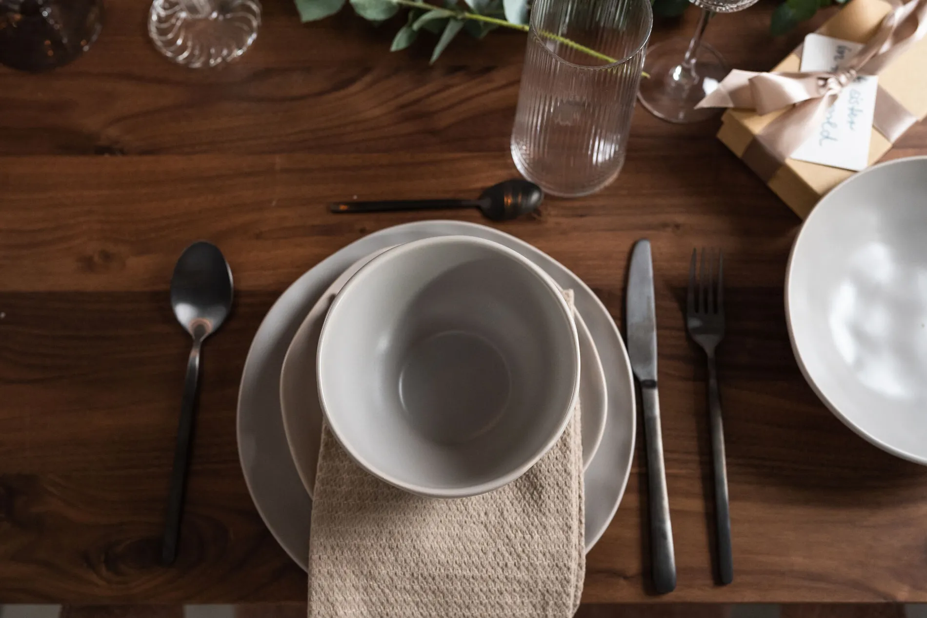 Skål Organic - Grå Ø15cm - KARE Design