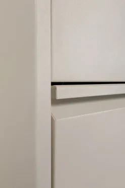 Skoskåp Caruso - Cream, 173x50cm - 5 lådor - KARE Design