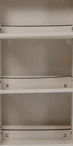 Skoskåp Caruso - Cream, 104x50cm - 3 lådor - KARE Design