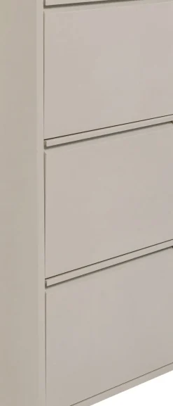 Skoskåp Caruso - Cream, 104x50cm - 3 lådor - KARE Design