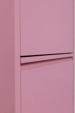 Skoskåp Caruso - Rosa, 170x50cm - 5 lådor - KARE Design