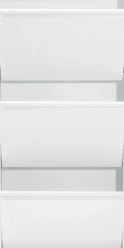 Skoskåp Caruso - Vit, 103x50cm - 3 Lådor - KARE Design