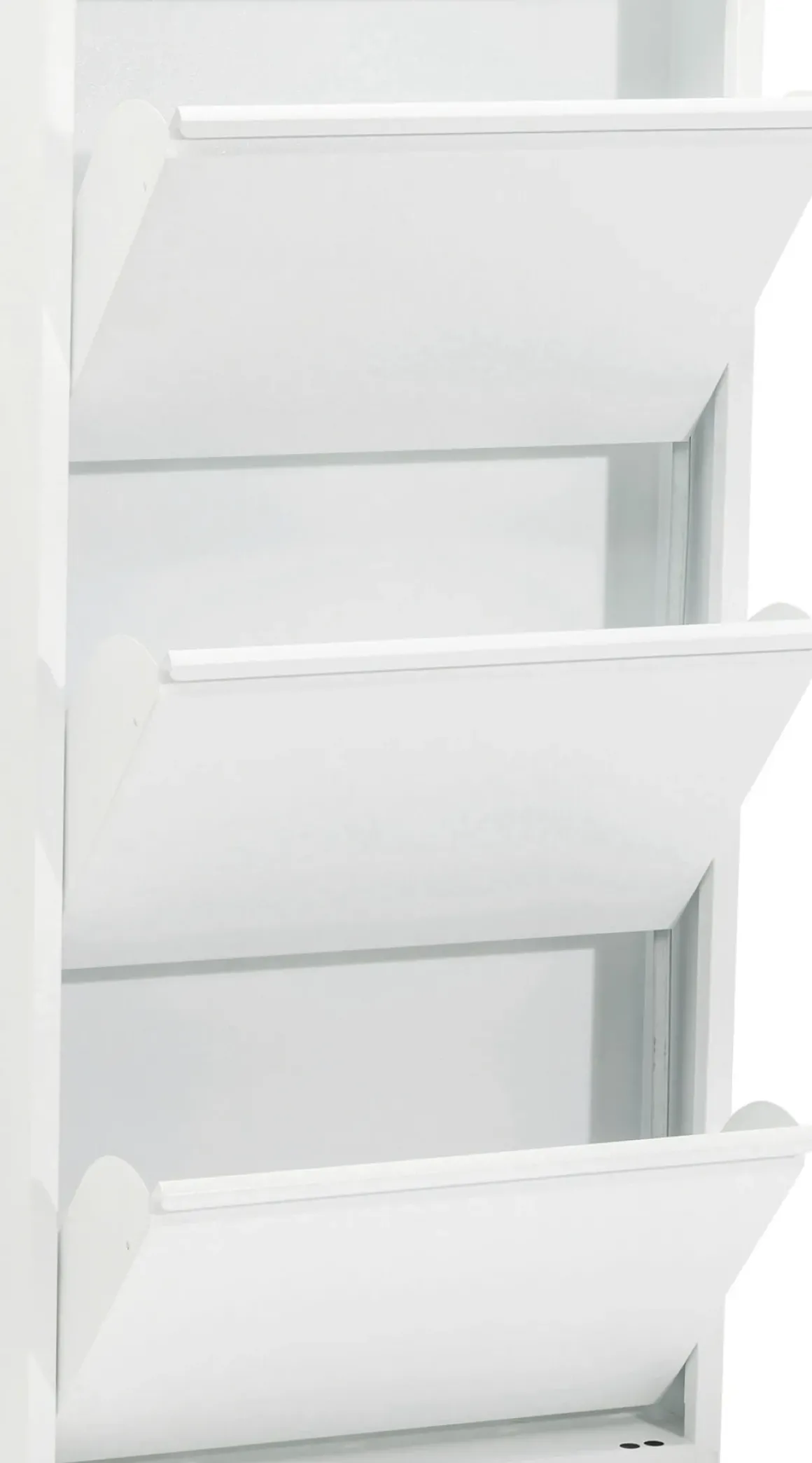 Skoskåp Caruso - Vit, 103x50cm - 3 Lådor - KARE Design