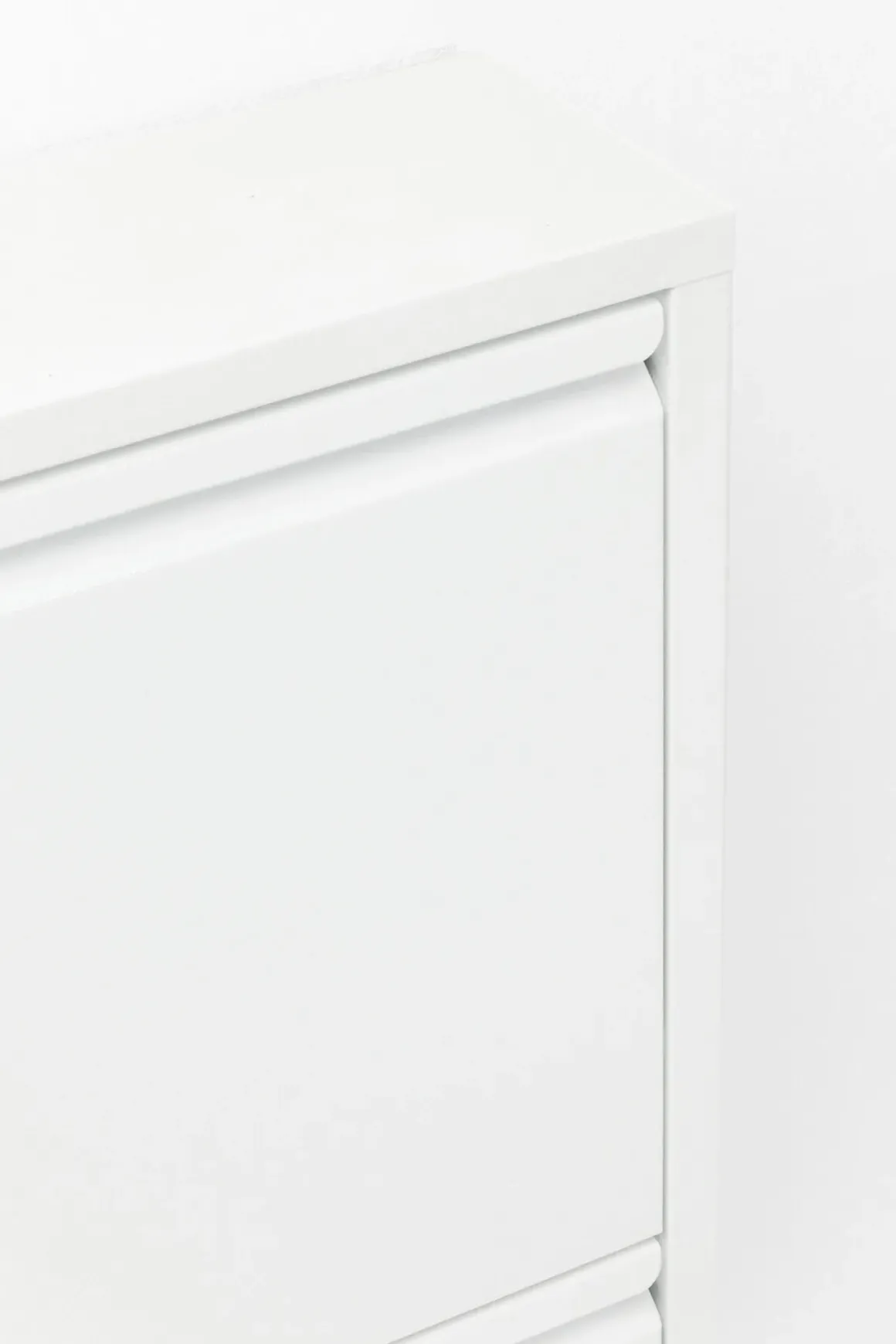 Skoskåp Caruso - Vit, 103x50cm - 3 Lådor - KARE Design