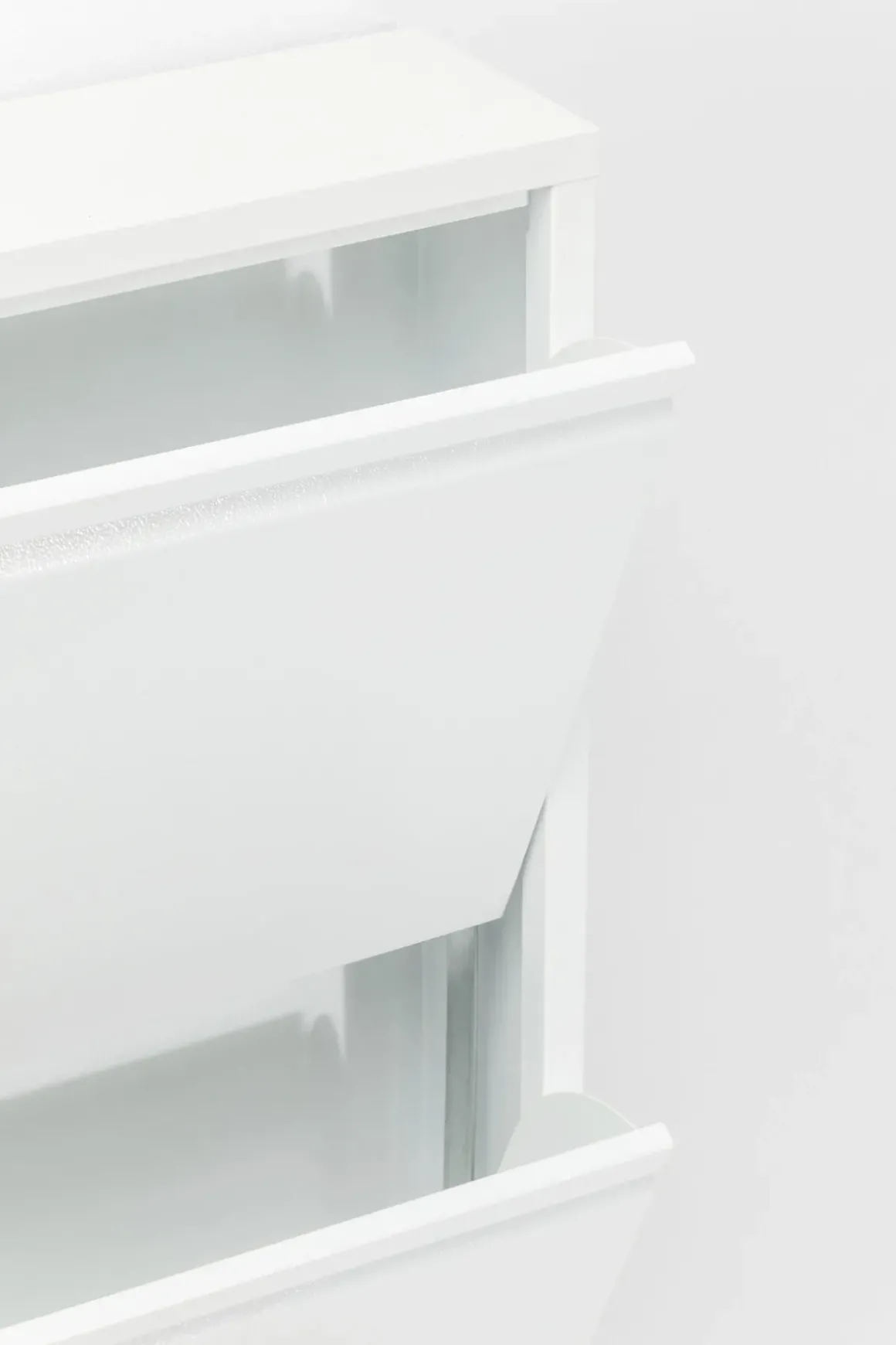 Skoskåp Caruso - Vit, 103x50cm - 3 Lådor - KARE Design