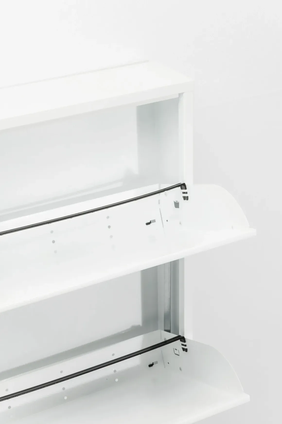 Skoskåp Caruso - Vit, 103x50cm - 3 Lådor - KARE Design