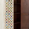 Skåp Bazar - Vit Antik Petina, 180x90cm - KARE Design