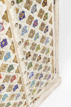Skåp Bazar - Vit Antik Petina, 180x90cm - KARE Design