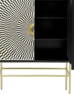 Skåp Electro - Högskåp på Ben, 140x100cm - KARE Design