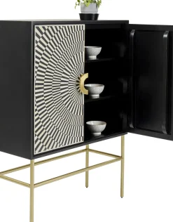 Skåp Electro - Högskåp på Ben, 140x100cm - KARE Design