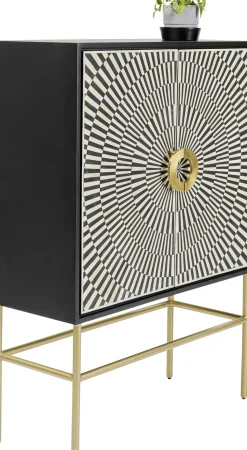 Skåp Electro - Högskåp på Ben, 140x100cm - KARE Design