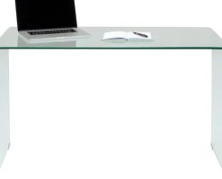 Skrivbord Clear Club - Glas, 125cm - KARE Design