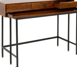 Skrivbord Desk Ravello - Bord i Massivt Trä, 120cm - KARE Design