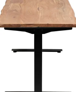 Skrivbord Harmony - Trä/Svart - Höj/Sänkbart, 180cm - KARE Design