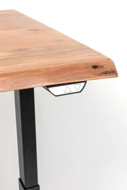 Skrivbord Harmony - Trä/Svart - Höj/Sänkbart, 200cm - KARE Design