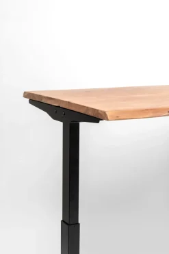 Skrivbord Harmony - Trä/Svart - Höj/Sänkbart, 200cm - KARE Design