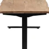 Skrivbord Harmony - Trä/Svart - Höj/Sänkbart, 160cm - KARE Design