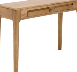 Skrivbord Laptop Brooklyn Nature - Bord i Massivt Trä, 110x40cm - KARE Design