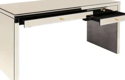 Skrivbord Luxury - Champagnefärgat Spegelglas, 160cm - KARE Design