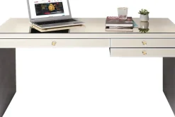 Skrivbord Luxury - Champagnefärgat Spegelglas, 160cm - KARE Design