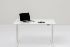 Skrivbord Office - Vit/Vit Höj/Sänkbart, 160cm - KARE Design