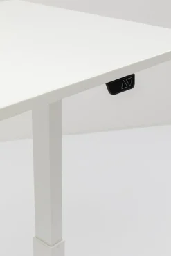 Skrivbord Office - Vit/Vit Höj/Sänkbart, 160cm - KARE Design