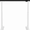 Skrivbord Smart - Svart/Vit Höj/Sänkbart, 120cm - KARE Design