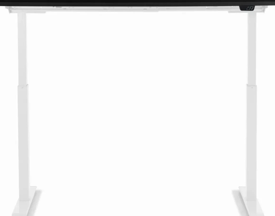 Skrivbord Smart - Svart/Vit Höj/Sänkbart, 140cm - KARE Design