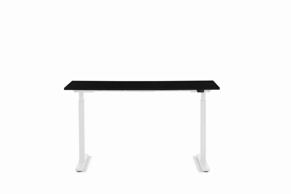 Skrivbord Smart - Svart/Vit Höj/Sänkbart, 140cm - KARE Design