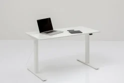 Skrivbord Smart - Vit/Vit Höj/Sänkbart, 120cm - KARE Design