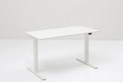 Skrivbord Smart - Vit/Vit Höj/Sänkbart, 140cm - KARE Design